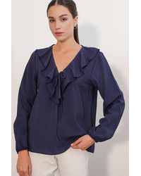 Bigdart - Viscose Blend Blouse - Lyst