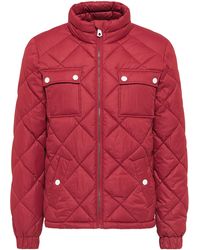 Dreimaster - Winter Blouson Rood - Lyst