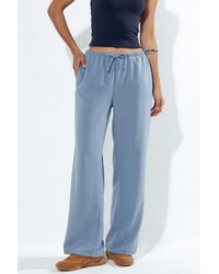 Busem - Straight-Leg Woven Trousers - Lyst