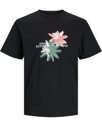 Jack & Jones - Jortampa Aop Branding Tee - Lyst