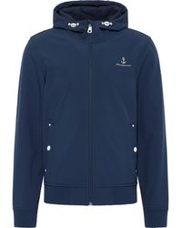 Dreimaster - Softshell Blouson 3Master Marine - Lyst