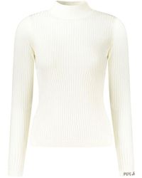Pepe Jeans - Witte Katoenen Trui - Lyst