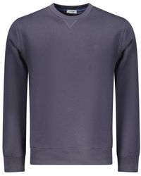 COVERI MOVING - Blauwe Katoenen Sweatshirt - Lyst