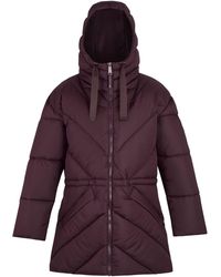Regatta - Ladies Rusey Quilted Padded Jacket (Fig) - Lyst