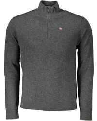 Napapijri - Half Zip Gebreide Trui - Lyst