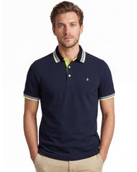 Jack & Jones - Polo Normale Fit Neon Effen Katoen - Lyst