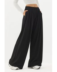 Hiccup - Soft Touch Pleated Wide Leg Pants - Lyst