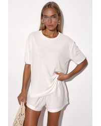 Busem - Loose Fit Crew Neck T-Shirt - Lyst