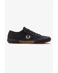 Fred Perry - B708 Vintage Tennis Canvas /Champagne Trainers - Lyst
