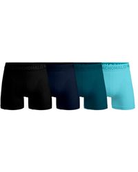 MUCHACHOMALO - 4-Pack Boxer Shorts Solid - Lyst