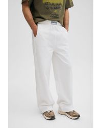 Grimelange - Wide Leg Plain Joggers - Lyst
