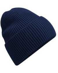 BEECHFIELD® - Mütze Mit Bündchen (Marineblau) - Lyst