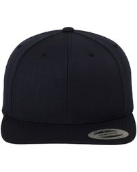 Flexfit - "Classic" Snapback Mütze Für Herren/Damen (Dunkel-Marineblau) - Lyst