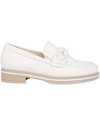 Gabor - Schoenen ,Wit ,Leer Elastische Leren Loafers - Lyst
