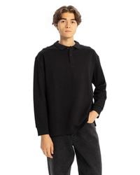 Giesto - Regular Fit Polo Collar Button T-Shirt - Lyst