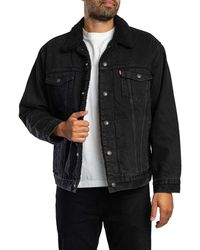Levi's - Levi's Relaxte Sherpa-Jas - Lyst