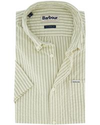 Barbour - Overhemd Barbouw Streepmotief Tailored Fit Button Down - Lyst