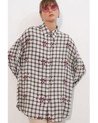 Bigdart - Oversized Long-Sleeve Poplin Shirt - Lyst