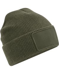 BEECHFIELD® - Thinsulate Uitneembare Patch Muts (Militair) - Lyst