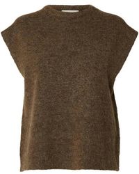 SELECTED - Pullover Korte Mouw 16101706 - Lyst