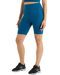 Umbro - Ladies Pro Training Cycling Shorts (Poseidon) - Lyst