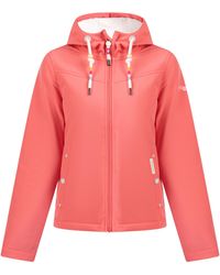 Schmuddelwedda - Softshell Jas Roze-280 - Lyst
