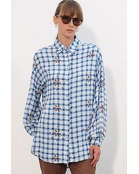 Bigdart - Oversized Long-Sleeve Poplin Shirt - Lyst