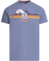 Trespass - Cromer Ii Printed Casual T-Shirt (Denim) - Lyst