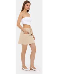 Hiccup - Cotton Low-Rise Cargo Skirt - Lyst