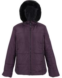 Regatta - Ladies Winnie Quilted Jacket (Deep Plum) - Lyst