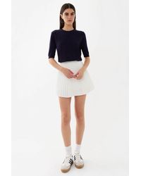 Hiccup - Short Sleeve Basic Knitted Sweater - Lyst