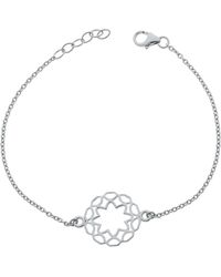 Orphelia - 'Jasmine' 925 Sterling Bracelet - Lyst