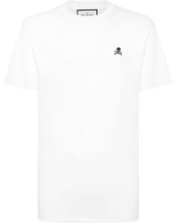 Philipp Plein - Basic Round Neck T-Shirt Skull - Lyst