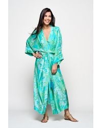 Mart Visser - Caroline Tensen Islay Kimono Jurk Multi - Lyst