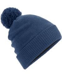 BEECHFIELD® - "Snowstar" Mütze Wasserabweisend (Stahlblau) - Lyst