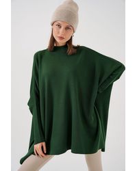 Bigdart - Oversized Halbsteher-Langarm-Strickpullover - Lyst