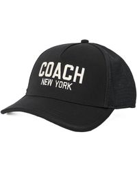 COACH - Truckerpet Met Geborduurd Logo - Lyst