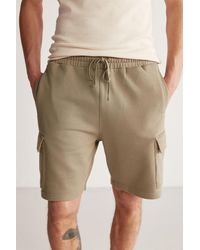 Grimelange - Mid Waist Straight Cargo Shorts - Lyst