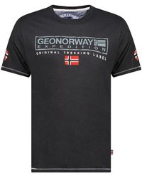 GEOGRAPHICAL NORWAY - T-Shirt Korte Mouwen Sy1311Hgn - Lyst