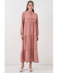 Bigdart - Maxi Dress With Bow Detail - Lyst