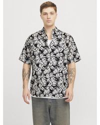 Jack & Jones - Jorjoshua Split Aop Shirt Ss Ln - Lyst
