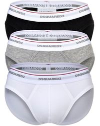 DSquared² - 3-Pack Brief Slip - Lyst