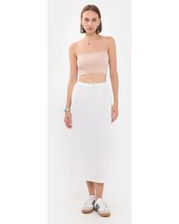 Hiccup - Drawstring Midi Skirt With Pocket Detail - Lyst