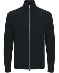Jack & Jones - Jjeperfect Knit Zip Cardigan Sn - Lyst