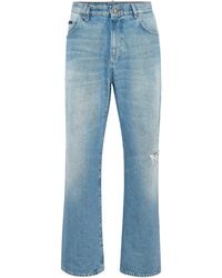 Philipp Plein - Denim Trousers Beach Boy Fit 5 Pockets Signature - Lyst