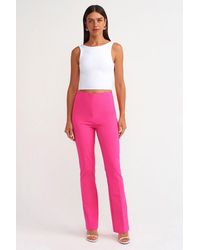 Dilvin - High-Waist Flare Pants - Lyst