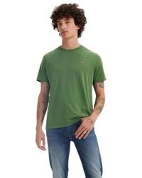 Levi's - Klassiek T-Shirt Met Ronde Hals Van Housemark Voor (Mirte) - Lyst