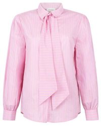 Aaiko - Blouse Lange Mouw Fenne Colored Str - Lyst