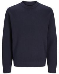 Jack & Jones - Jprblamilano Stitch Knit Crew Neck Sn Licht - Lyst