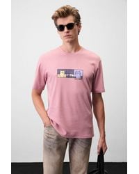 Grimelange - Regular Fit Crew Neck T-Shirt - Lyst